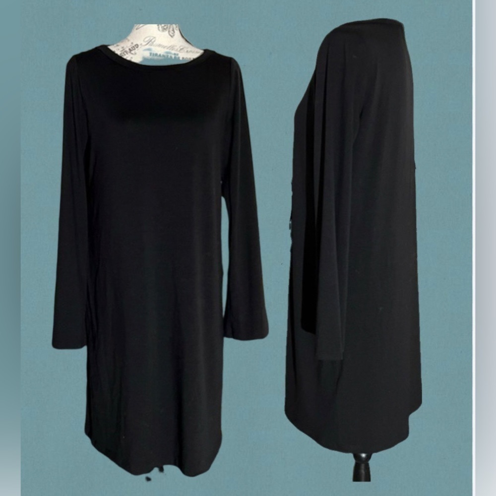 Eileen Fisher Shirt Dress in Black